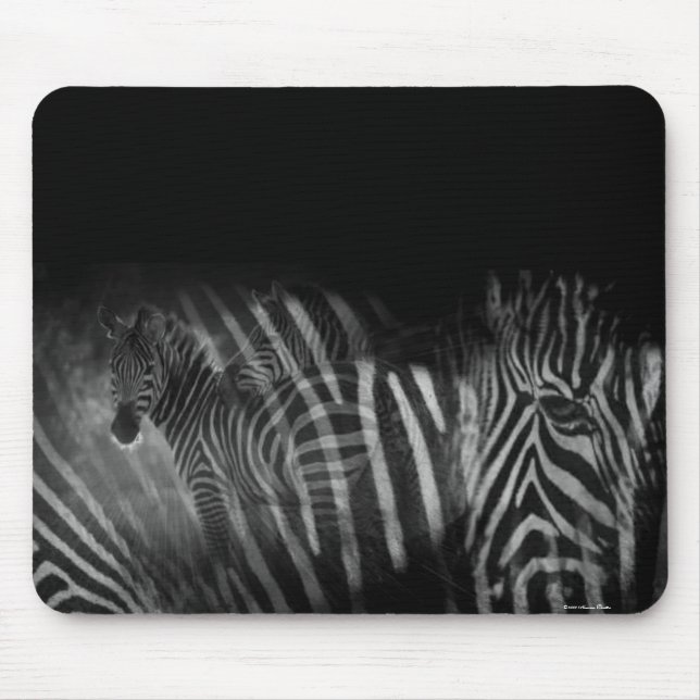 Zebras Mousepad (Front)