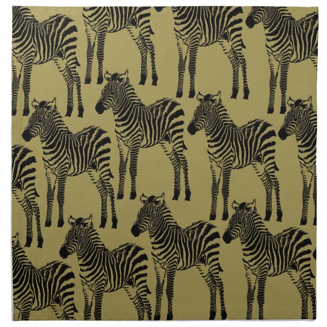 Zebras Napkin (Front)