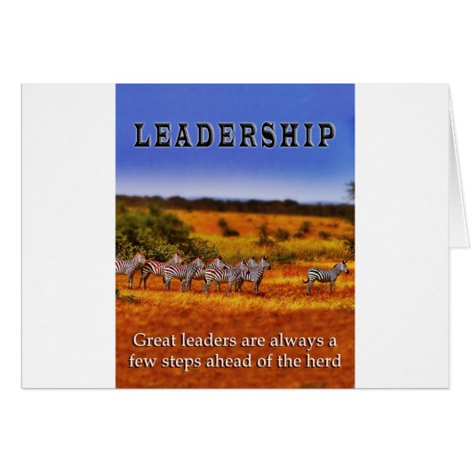 Zebras on Leadership (2) (Front Horizontal)