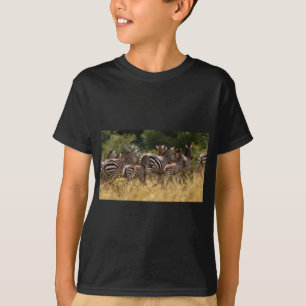 Zebras on the Move: A Journey of a Thousand Miles T-Shirt