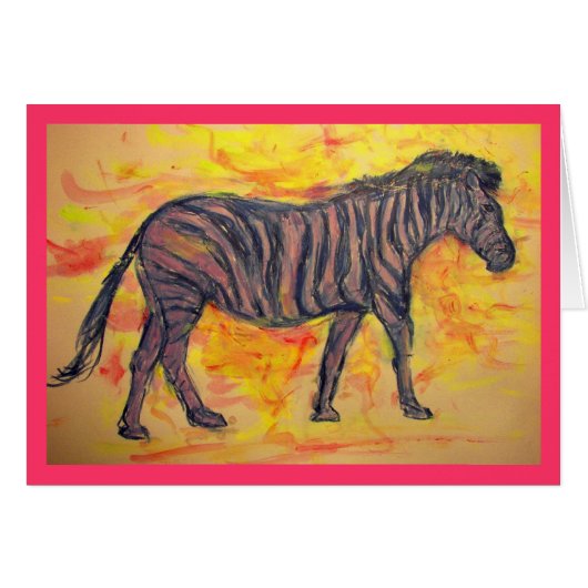 Zebras Rock Cards (Front Horizontal)