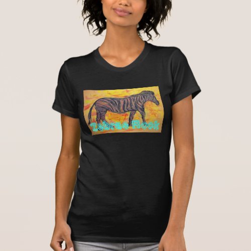 Zebras Rock T_Shirt