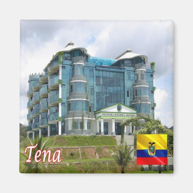 zEC005 TENA,  Ecuador, America, Fridge Magnet (Front)