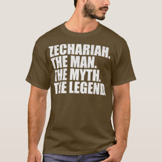 ZechariahZechariah Name Zechariah given name T-Shirt