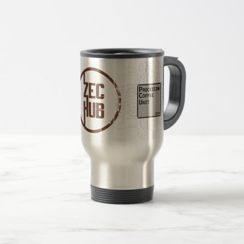 ZecHub Processing Coffee Unit Papalesscolor Travel Mug