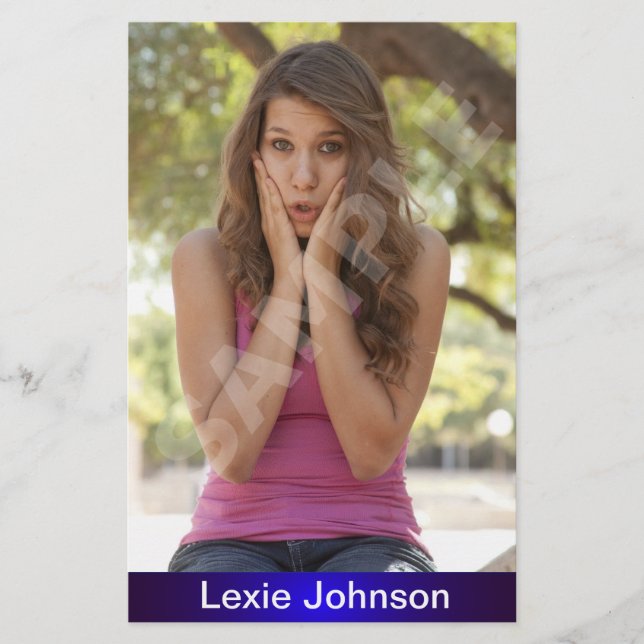 Zed Card Models - Actors Headshots Flyer (Front)