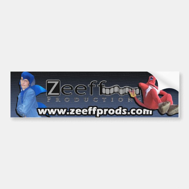 Zeeff Prods Classic Bumper Sticker (Front)