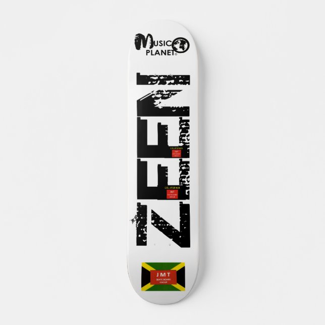 ZEEN Skateboard, 7¾" Deck (Front)
