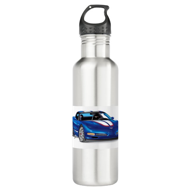 ZEEOSIX COLLECTIBLE AUTO ART STAINLESS STEEL WATER BOTTLE (Front)