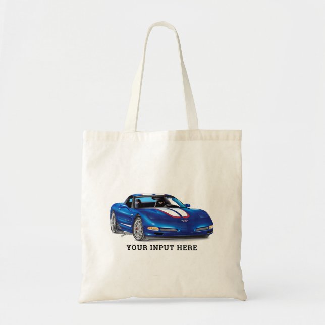 ZEEOSIX COLLECTIBLE AUTO ART TOTE BAG (Front)