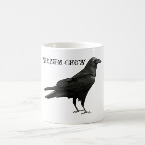 ZEEZUM CROW coffee mug
