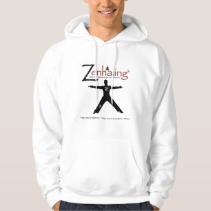 Zehaling Men's Hoodie White