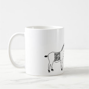zehumor bar code qr evolution citation drol coffee mug