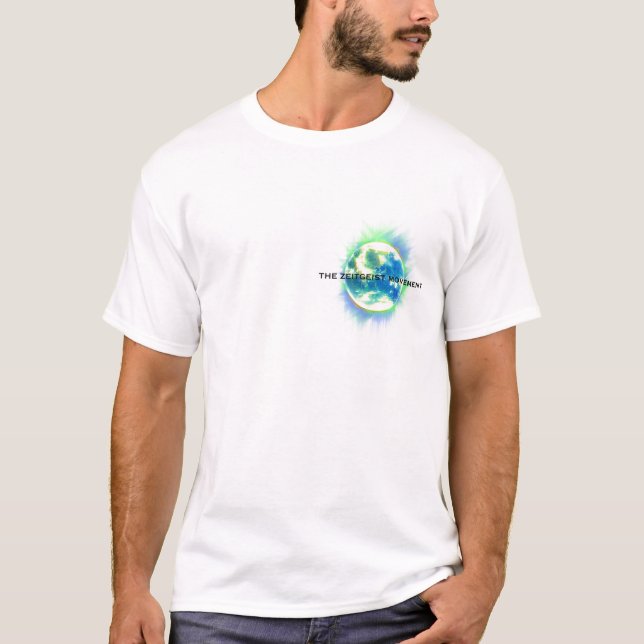 Zeitgeist-Jacque Fresco : Future of Design T-Shirt (Front)