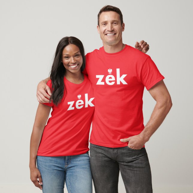 zek Polish Last Name Tshirt (Unisex)