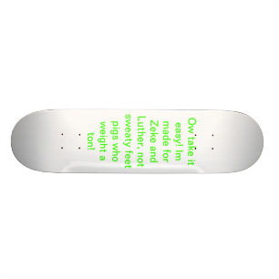 Zeke and luther's skateboard. skateboard deck