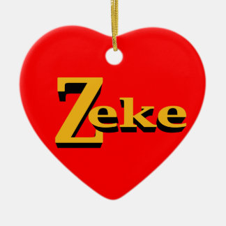 Zeke Ornament