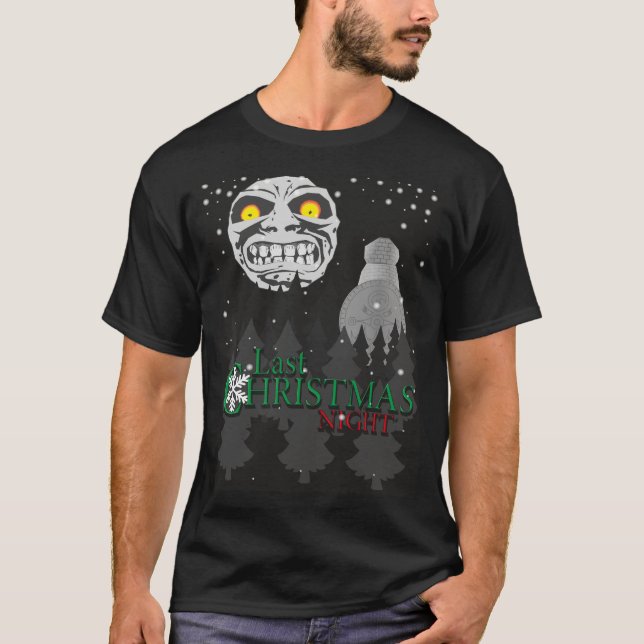 Zelda Majora's Mask T-shirt. CHRISTMAS T-Shirt (Front)