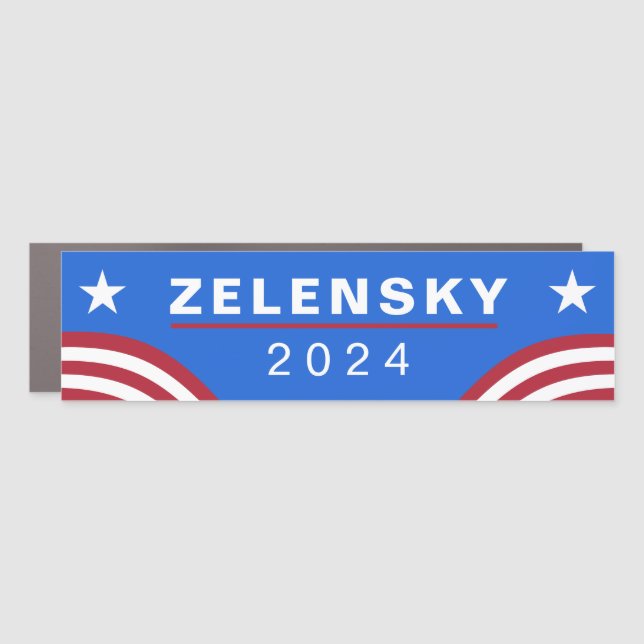 Zelensky 2024 Magnet (Front)