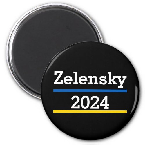 Zelensky 2024 Magnet