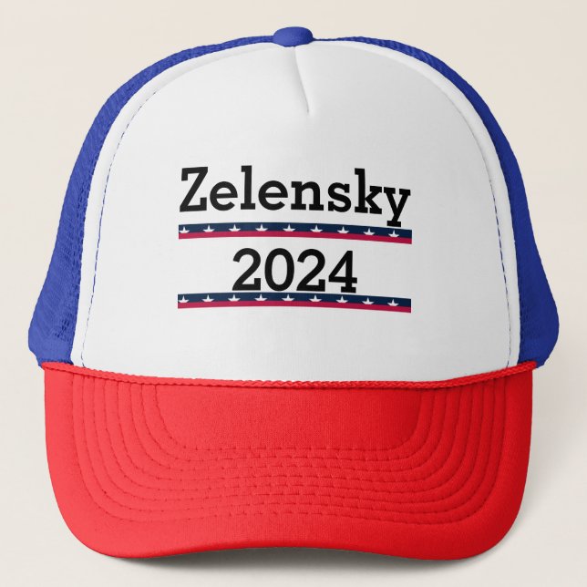 Zelensky 2024 Trucker Hat (Front)