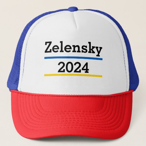 Zelensky 2024 Trucker Hat