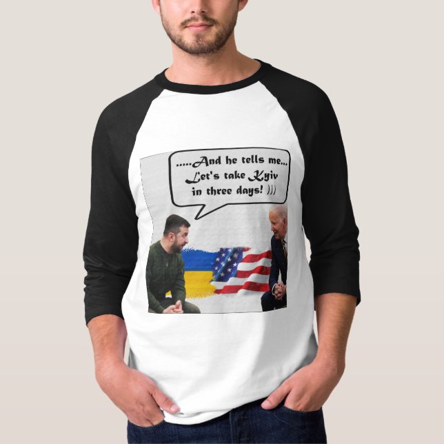 Zelensky Biden T-Shirt (Front)