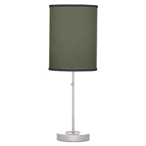 Zelensky Green Military Olive Drab Khaki Green Table Lamp