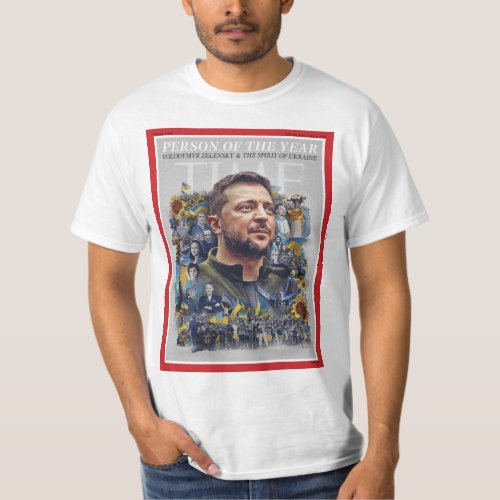 Zelensky Time Person of the year T_Shirt