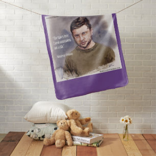 Zelensky, Volodymir Baby Blanket