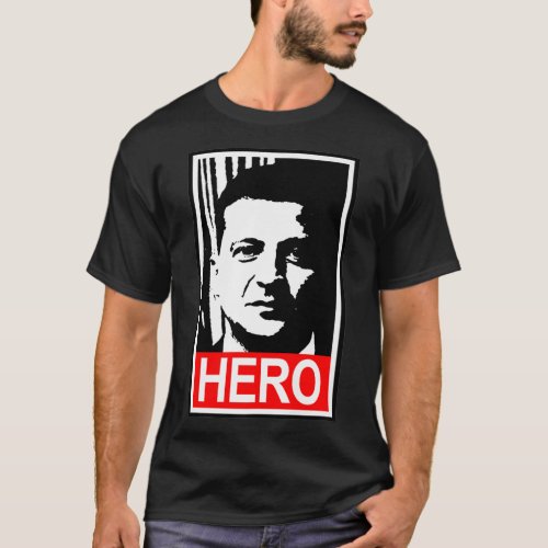 Zelenskyy Hero  President of Ukraine Premium  T_Shirt