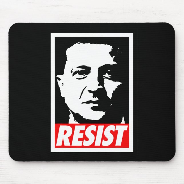 Zelenskyy - Resist Support Ukraine I Stand With Uk Mouse Pad (Front)