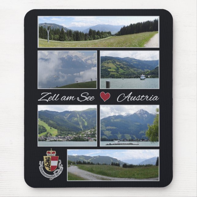 Zell am See, Austria mousepad (Front)