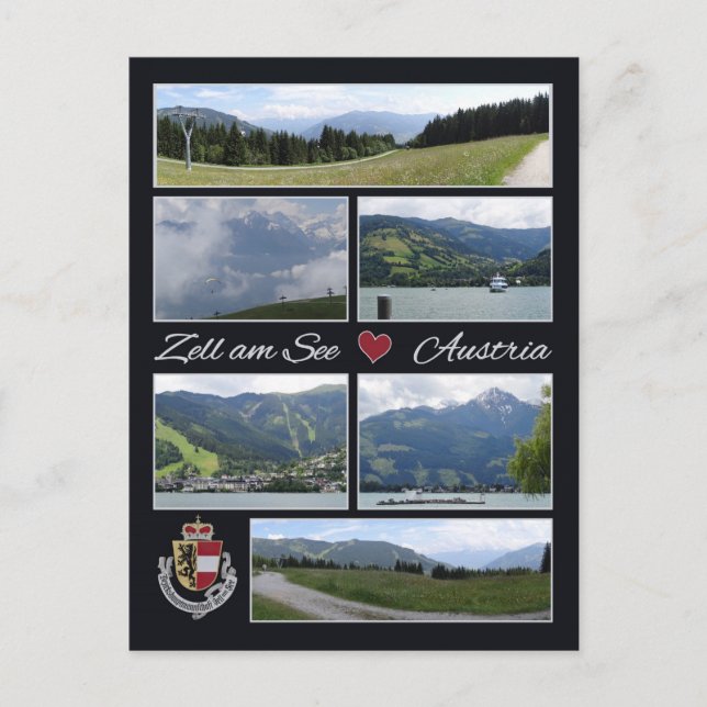 Zell am See, Austria postcard (Front)