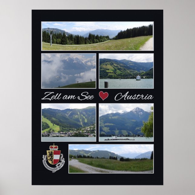 Zell am See, Austria poster (Front)