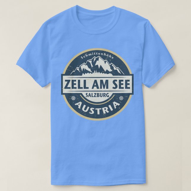Zell am See Austria T-Shirt (Design Front)