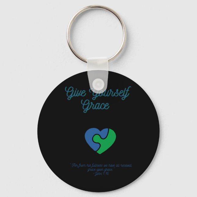 Zemirah - Design Sticker  Keychain (Front)