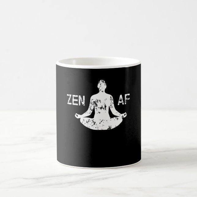ZEN AF Meditation Yoga Coffee Mug (Center)