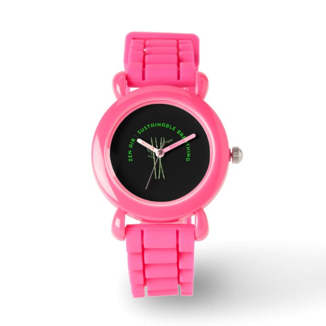 Zen Air: Sustainable Breathing Watch (Front)
