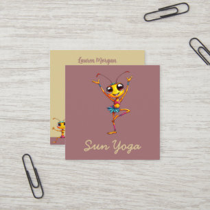 Zen Ants 4 Square Business Card