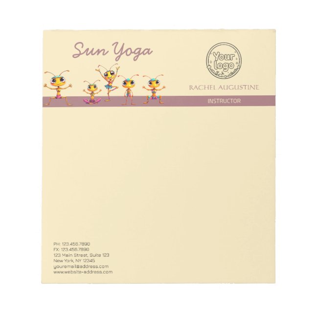 Zen Ants Notepad (Front)
