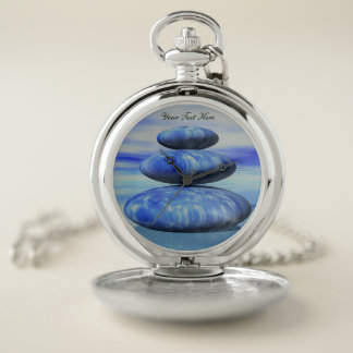 Zen Arctic Stones Balance Pocket Watch
