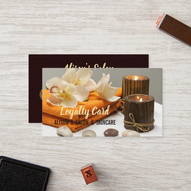 Zen Aromatherapy SPA Massage therapy Loyalty Zazzle