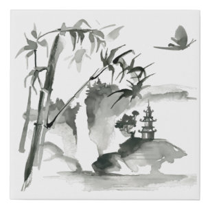 Zen Art Of Happiness Faux Canvas Print