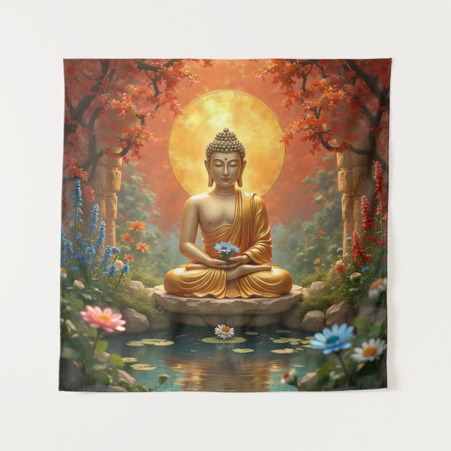 Zen Art Tapestry (Front)