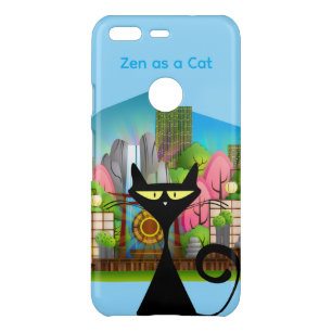 Zen as a Cat Zen Garden iPhone Case