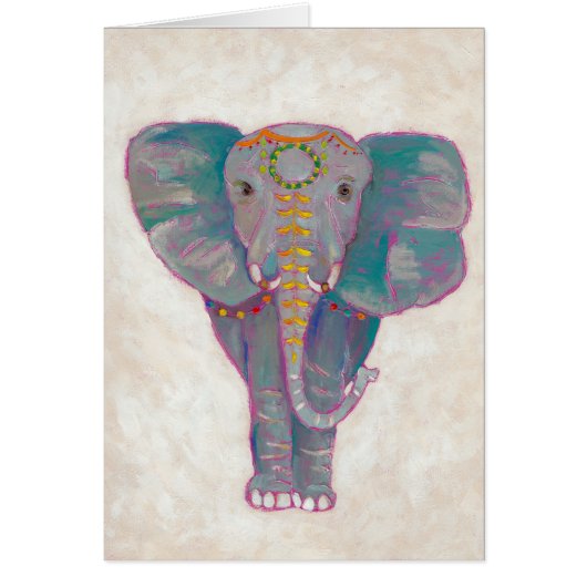 Zen Asian Elephant Cards (Front)