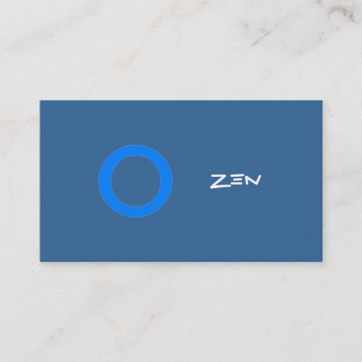Customizable zen BC Business Card Template