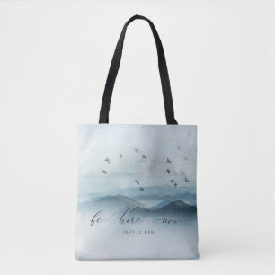 Zen Be Here Now Keepsake Tote Bag