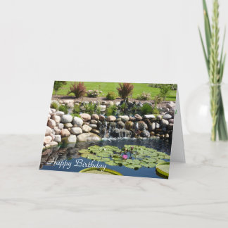 Zen Birthday Card,  good for all ages and sexes Card